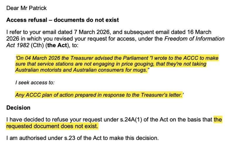 Rex Patrick tweet media