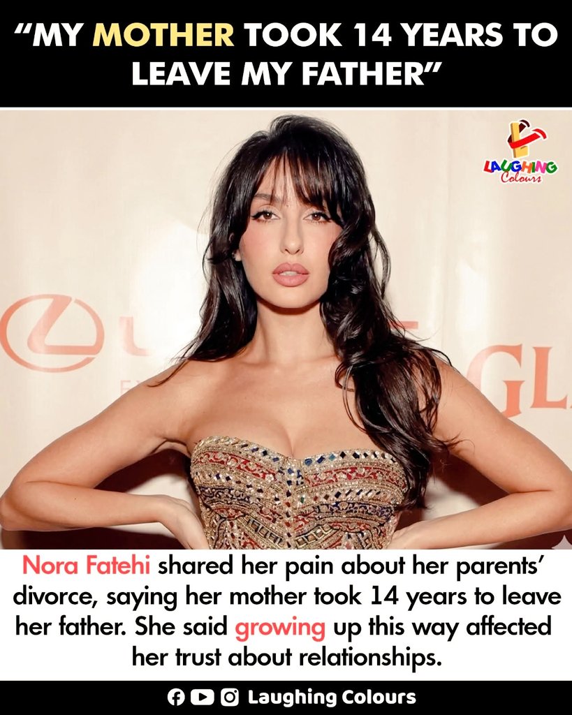 Laraib_Fatiima's tweet image. Nora shares painful past 💔

#NoraFatehi #LifeStory #Emotional #Relationships