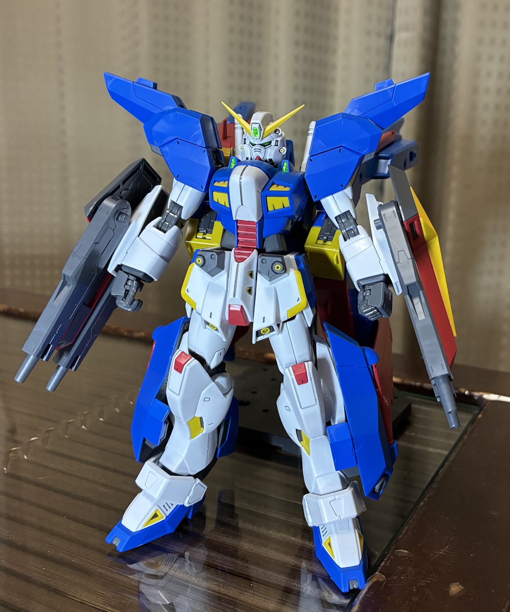 F90ⅢYクラスターガンダム ミッションパックXタイプ 装着するとZZ