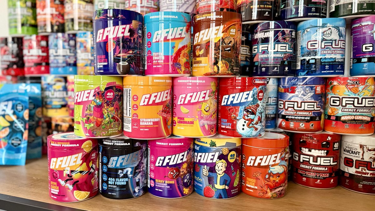 G FUEL® tweet media
