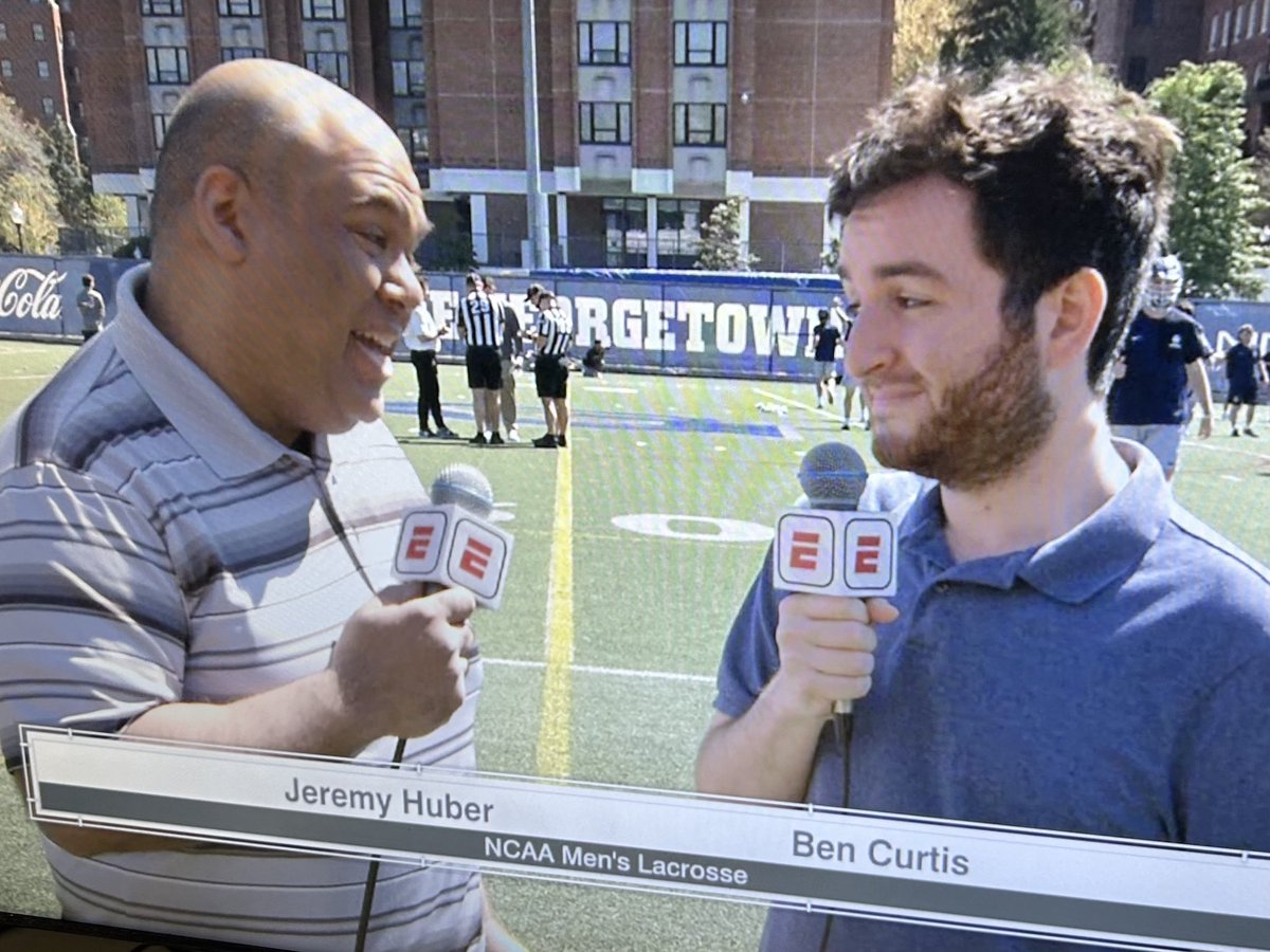 LinacreMedia's tweet image. Back at it with No. 13 Georgetown men’s 🥍 and Marquette on The Hilltop, and a great show for our crew. 

It’s the BIG EAST on ESPN+ and Season 5️⃣ for us with Georgetown Athletics. 🎥 📺 

#ESPN+ #HoyaSaxa #CollegeLacrosse #TheDistrict  #LinacreMediaOnTV 🎥📺🎙️🎛📡🐶