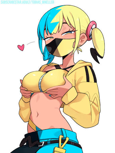 "Heh! Caught you staring."

#lewdrp #nsfwrp #pokemonrp #pkmnrp