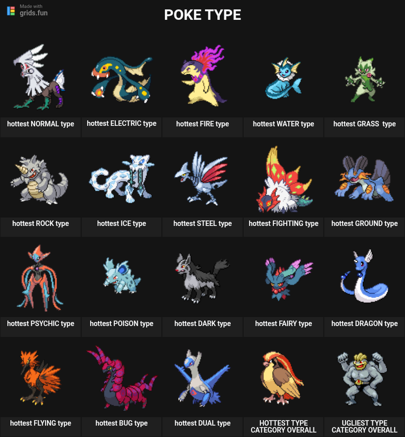 brimsnaps's tweet photo. @bo2lbrush h!typhlosion really does sweep, lol. mentally ive been in quil/typh headspace so theres a lot here... none in the 'can eat me' spot, im the one doing the eating

floragato is questionable, its more of a Me pokemon but theres just no grass type im rly into... https://t.co/bwFHH9OZsu