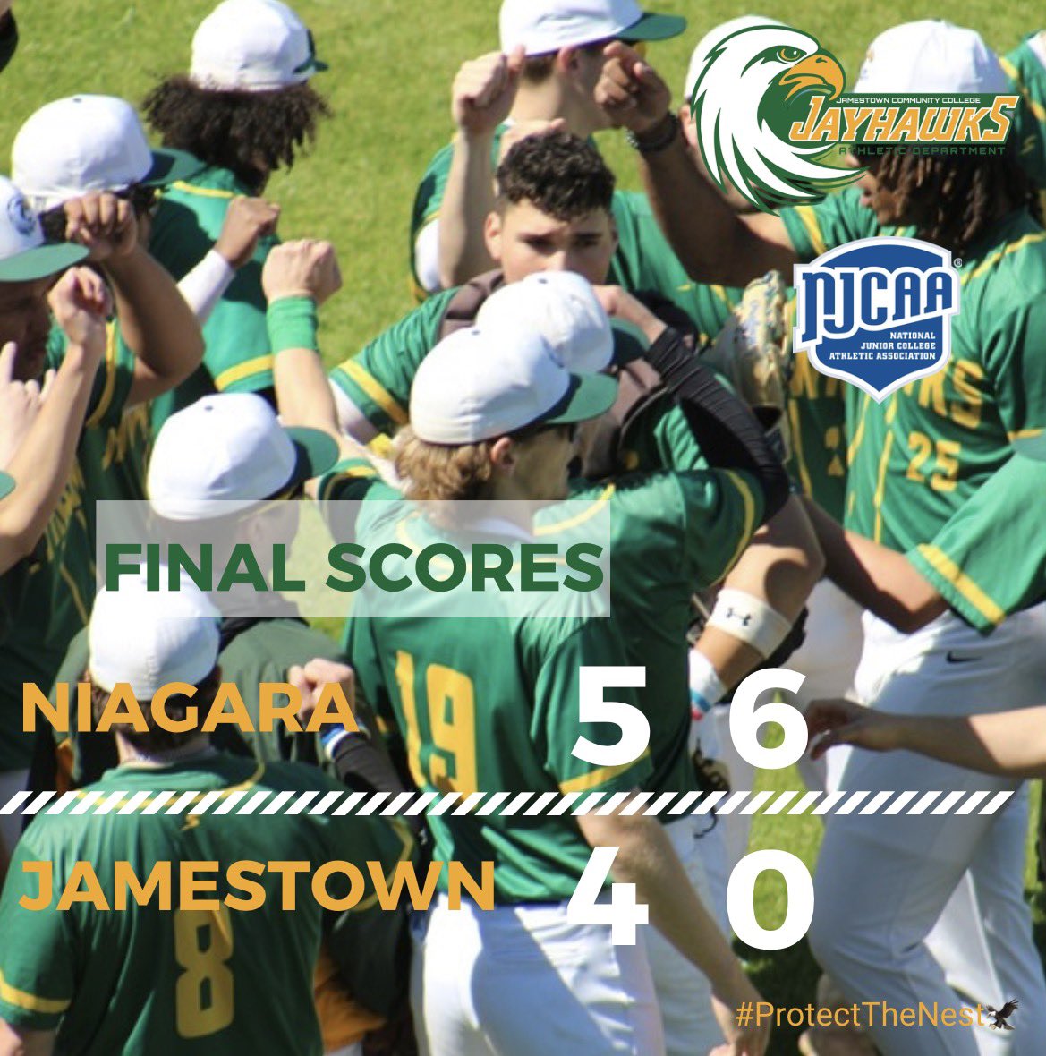 SUNY JCC Athletics tweet media