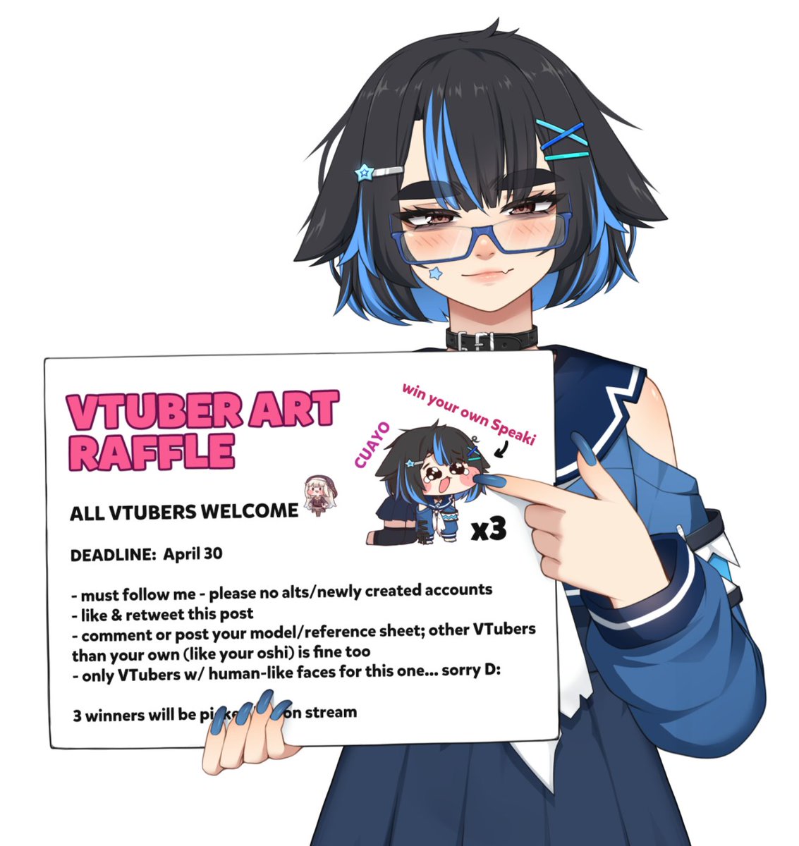 lulubluwu 🦈👣 NEET VTuber tweet media