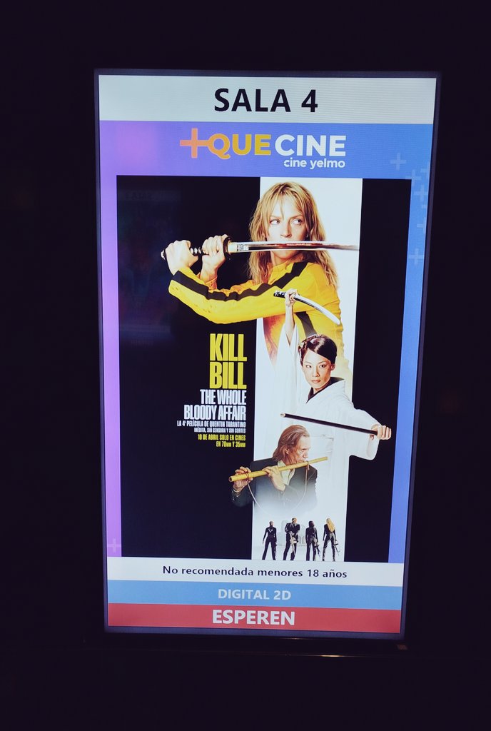 Qué gozada haber vuelto a disfrutar en el cine de semejante peliculón.