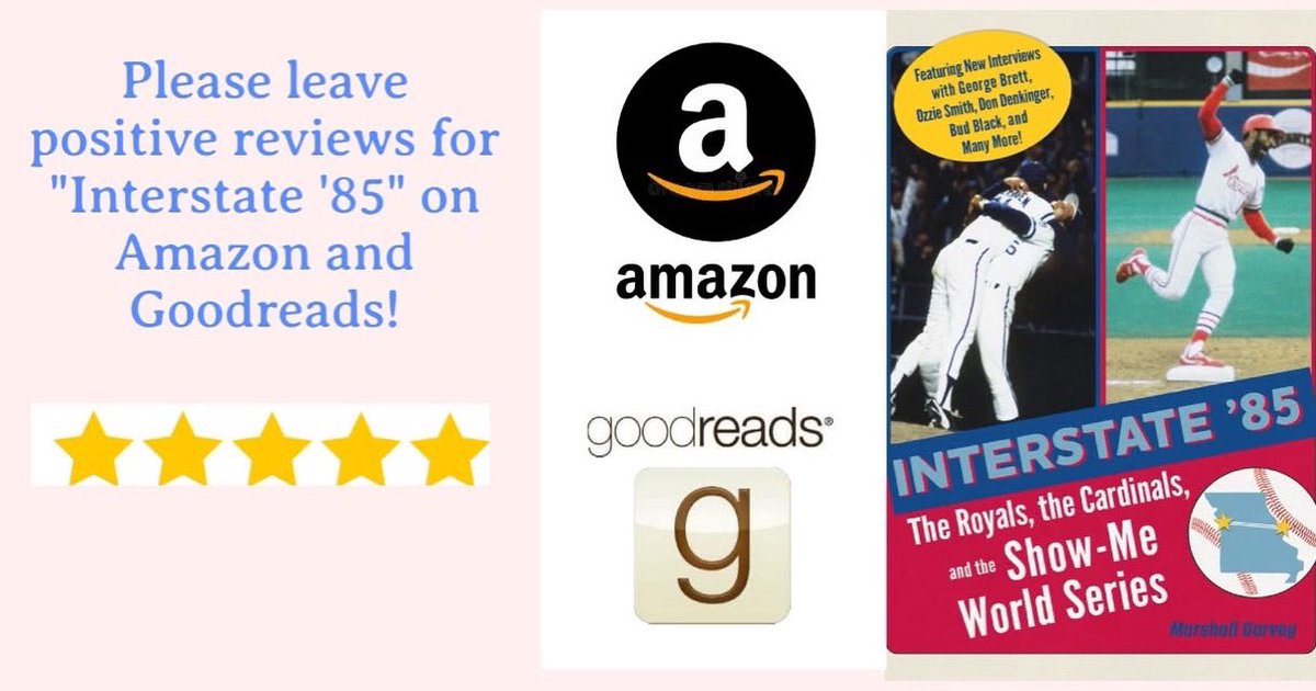 Buy my 1985 World Series book! tweet media