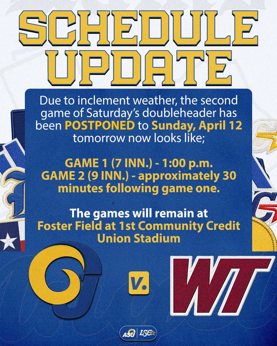 Angelo State Rams Baseball tweet media