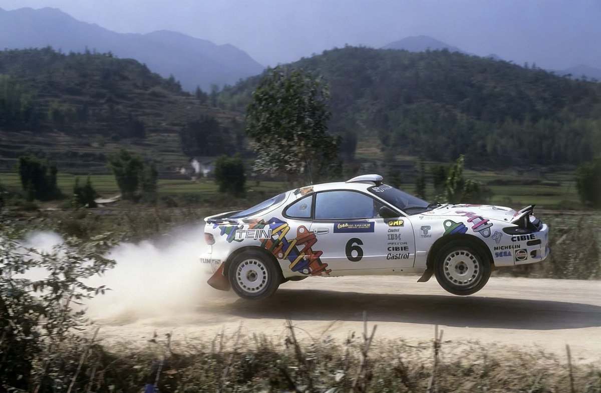 6 Yoshio Fujimoto ／ Arne Hertz Toyota Celica Turbo 4WD (ST185