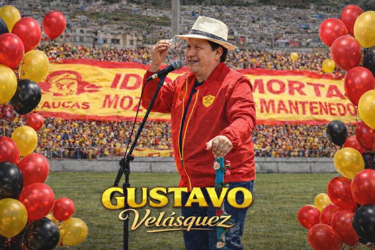 Mañana para la jornada futbolera en el Gonzalo Pozo, llevemos globos de color amarillo, rojo, o negros, como homenaje al mejor cantante ecuatoriano de música tropical de todos los tiempos, hincha de <a href="/Aucas45/">S. D. Aucas Oficial</a> MAESTRO GUSTAVO VELÁSQUEZ que hoy le canta desde el cielo.