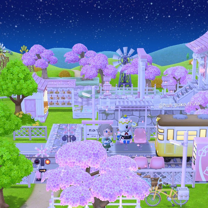 hari_poke_thina's tweet image. new school term〜＊・🌸
　　新学期〜＊・桜咲く頃🌿

皆さま
いつもありがとうございます✨
#acpc
#AnimalCrossing
#ポケ森
#ポケ森コンプリート
#桜