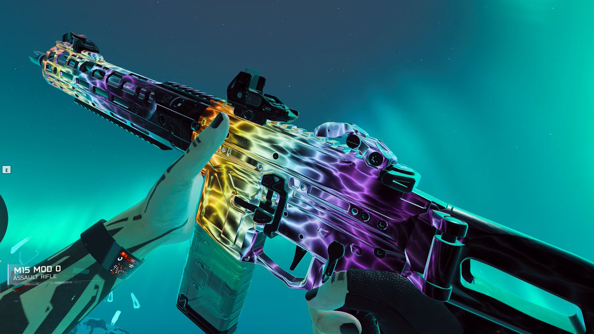 eFraid_'s tweet image. Strider 300 Weapon Prestige Master Camo (Vivid Wave) 

My Favorite Camo , Never Switching it. 😍 #BlackOps7