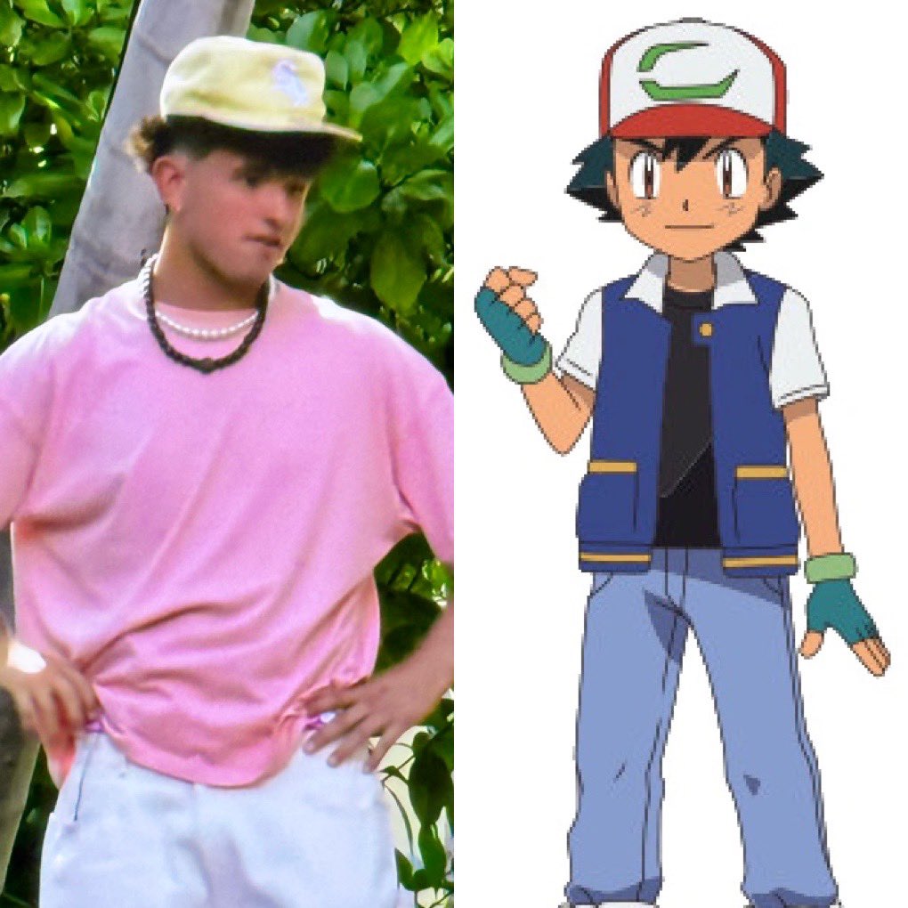I finally figured out who Jack from Temptation Island look like and now I can’t see it. Ash Ketchum, I’m gonna be a Pokémon Master face ass 😂 #temptationisland