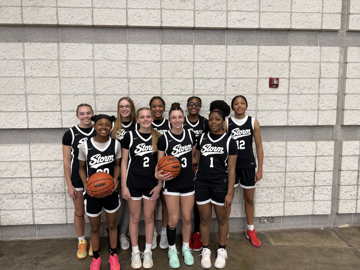 stormAAU's tweet photo. Long day in the gym in Pittsburgh, but a productive one.  First day in the books at the West PA Tip-off event.  Wins over EYBL, Adidas and UAA programs. The 28s were very impressive — two running clock wins. https://t.co/BfgXKPX6Pz