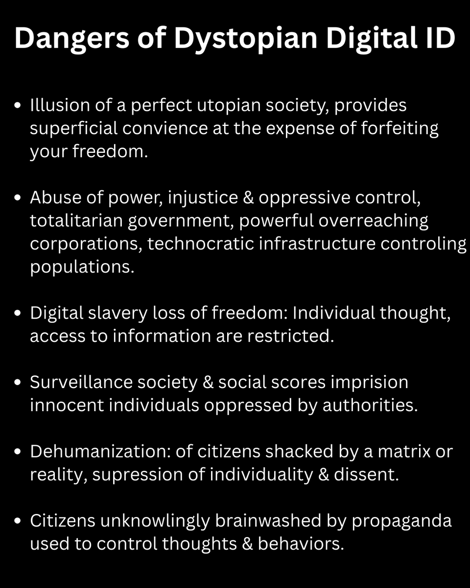 Strategytogo's tweet photo. #DigitalIDDangers   #DangerousLeadership #EnslavingHumanity #HumanitysDownfall https://t.co/TDAYyvaUx5