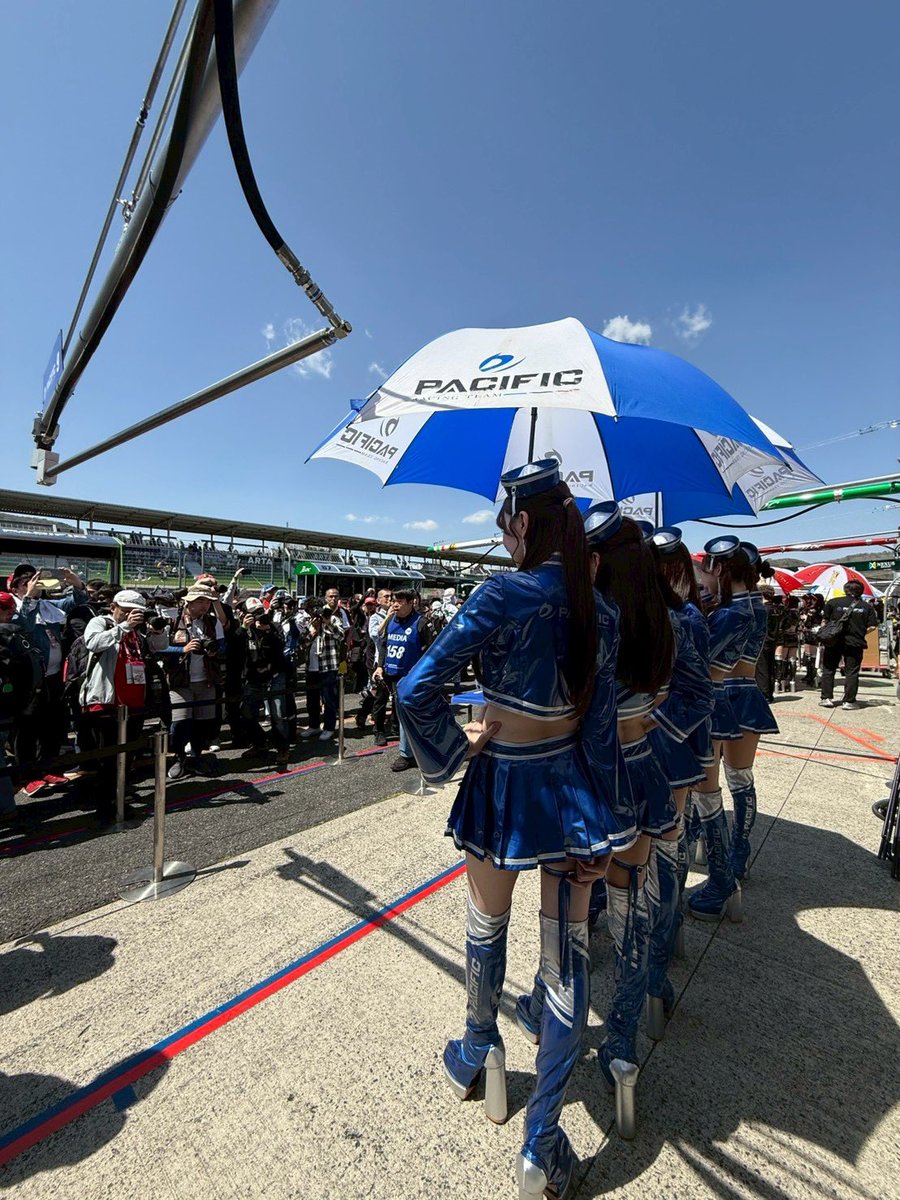 kitaharaarisa_'s tweet image. おはよ〜〜✨(*^o^*)
今日も暑ついね🥹🌼

9号車の応援をよろしくね😆🩵⚡️
 #pacific  #PacificFairies  #ウマ娘
  #SUPERGT