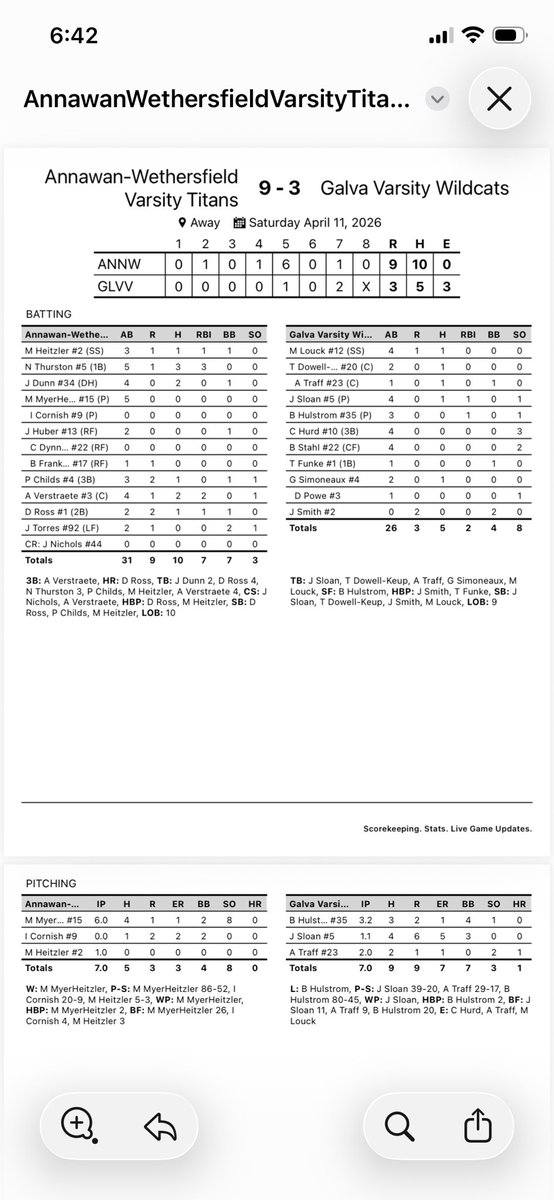Titan Baseball tweet media