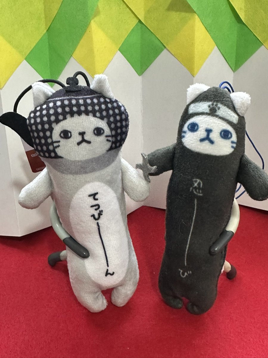 2人はモノクロ♪