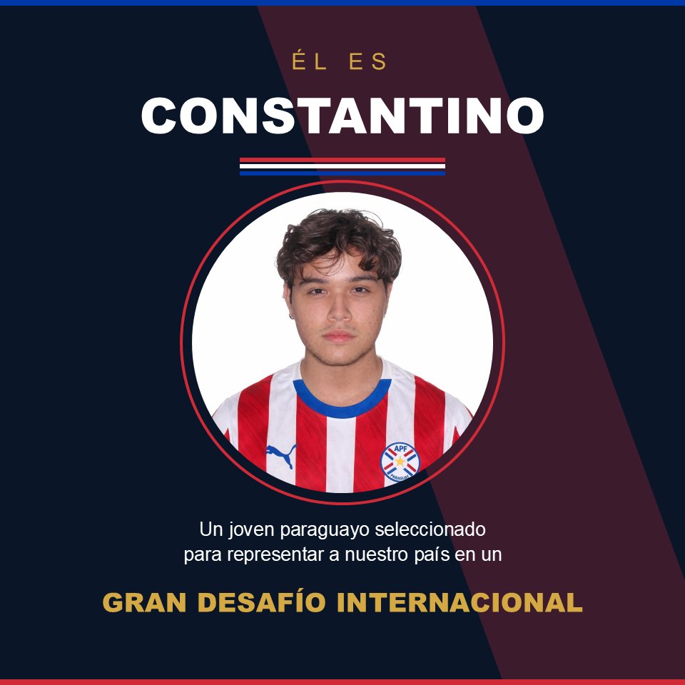 AsuCostanera86's tweet image. 🇵🇾🏆 Nuestro compatriota Constantino fue seleccionado para representar a Paraguay en un Gran Desafío Internacional.
Próximamente necesitaremos tu voto. ¡Dale RT y ayudanos a que todo Paraguay lo conozca! 💪🔥
#Constantino #Paraguay #GranDesafío #OrgulloParaguayo