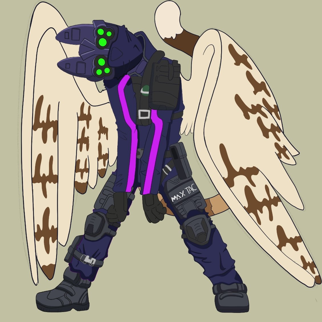 Goldy1548169's tweet photo. Quise cumplir esta dinámica que se me quedó pendiente con alguien especial

Tons aqui dejo: mi oc versión Max TAC de cyberpunk 2077!

#Furry #Cyberpunk2077 #Cyberpunk https://t.co/r6zRwZGSPg