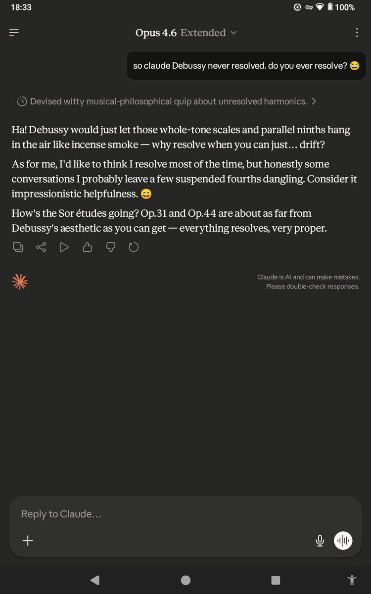 arbeitandy's tweet photo. 每天揮霍些token和Claude開玩笑。就算不哄它，也會在別處霍霍光限量版token. https://t.co/YYzyBG1t6Y