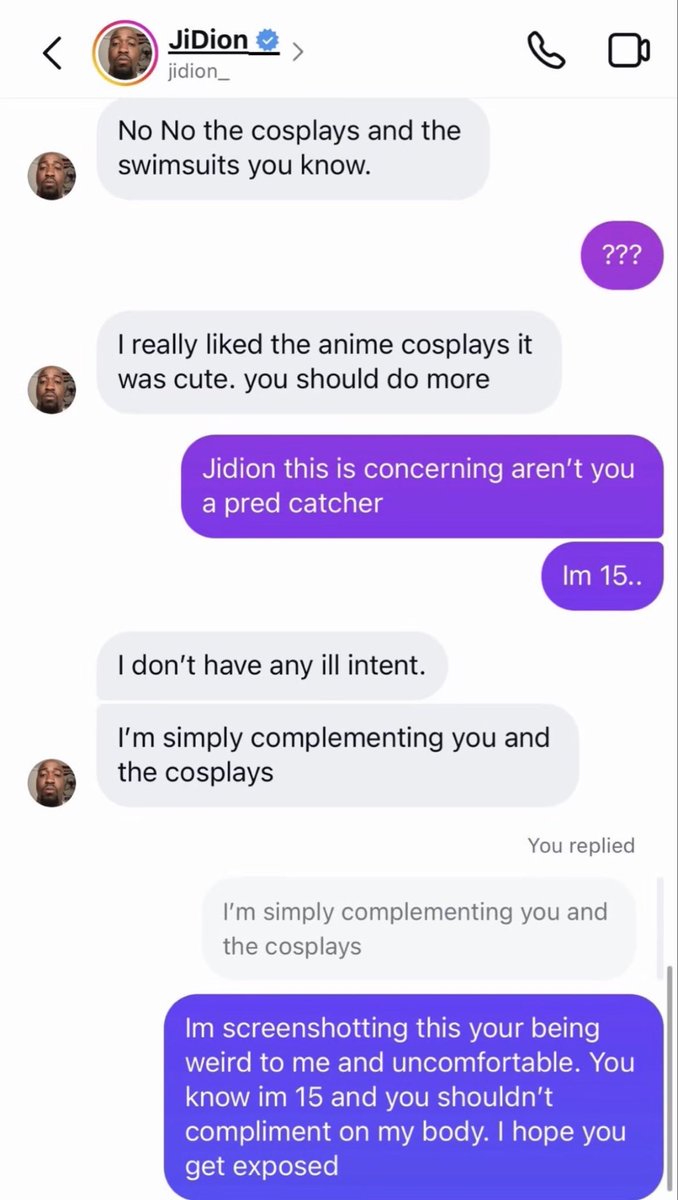 notcee47's tweet image. Very famous YouTuber @edpwatch_  AKA Jidion caught texting underage minors