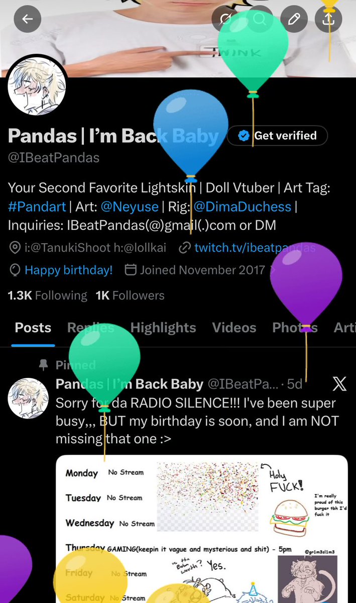 Pandas | I’m Back Baby tweet media