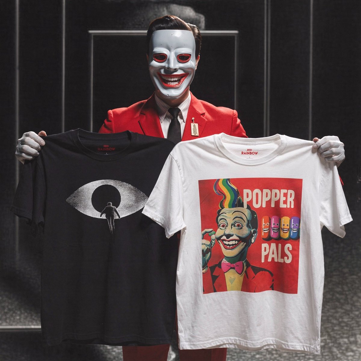 AzeAlter's tweet image. I have Red Rainbow merch!

So far, these are the most popular shirts, but there's a ton more to choose from. Open to adding new items upon request. 

It's the best way to support the channel as YT adsense is always a gamble.

Have a Jolly Day!

redrainbow.store