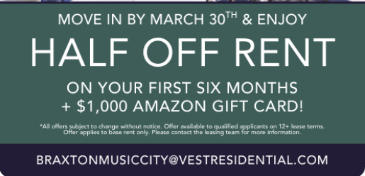FCNightingale's tweet image. Multifamily in Nashville, Tennessee 

Rent discounted by 50% for 6 months and a $1,000 Amazon gift card.

2165 Nolensville Pike, Nashville, Tennessee

"Following decade-high deliveries in 2023 and 2024, completions eased in 2025, with roughly 8,900 units brought online, a 24%