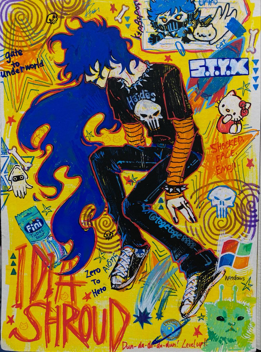 togetoge8888's tweet photo. 可愛い〜💙🚀👽🪐💀🦴
まだ描き足すかもだけど一旦完成 https://t.co/aZi9uo03el