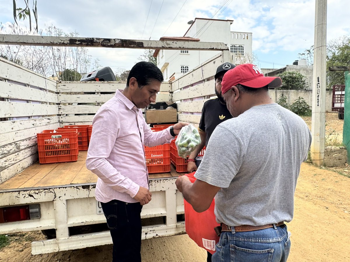 Alejandro_ALJ's tweet photo. En la colonia Morelos de Santa Cruz #Xoxocotlán, en apoyo a la economía 🧑‍🧑‍🧒‍🧒 familiar, llevamos limón criollo a bajo costo: ¡Solo $15 el kilogramo! 🍋🍋‍🟩 https://t.co/xnsiPK1Hzi