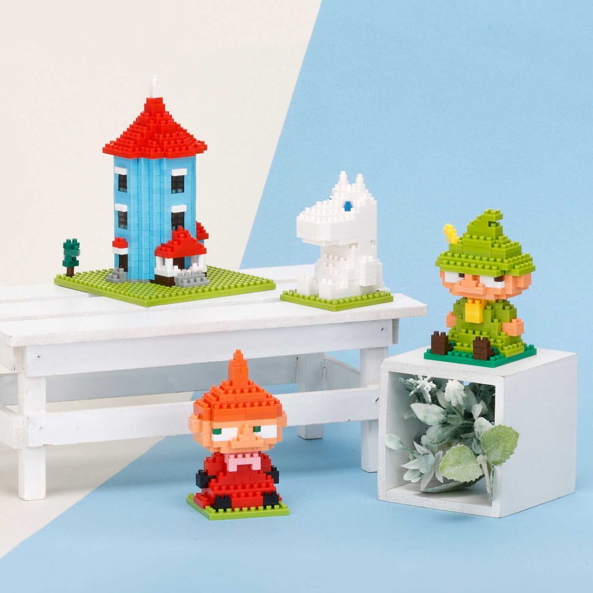NanoblockUS's tweet image. ICYMI: The Moomins are joining the nanoblock Character Collection Series!

Moomin, Little My, Snufkin, and the Moominhouse are all available to pre-order!

Coming May 2026

#moomin #bricks #blocks #collectibles #minis #miniatures