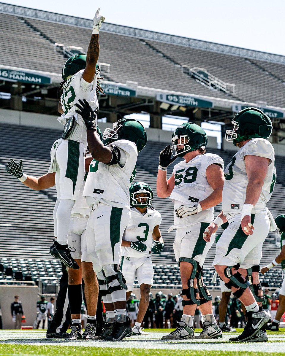 Michigan State Football tweet media