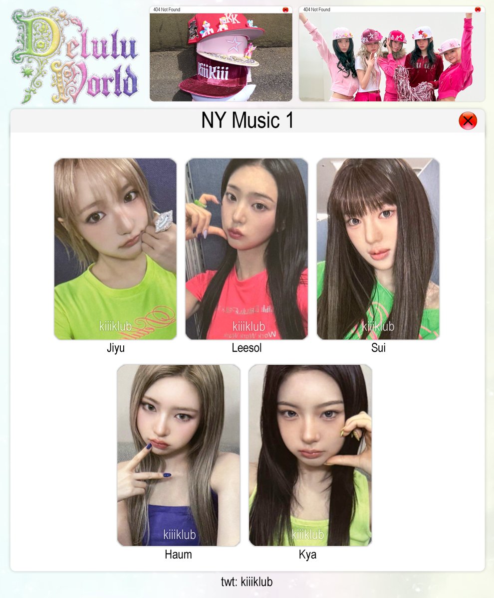 kiiiklub's tweet image. 🧢 kiiikiii delulu pack

ot5 photocard template

🗓️04.11.2026

Withmuu 4 &amp;amp; NY Music 1

4k in google drive

포카 리스트 키키 Jiyu 지유 Leesol 이솔 Sui 수이 Haum 하음  Kya 키야