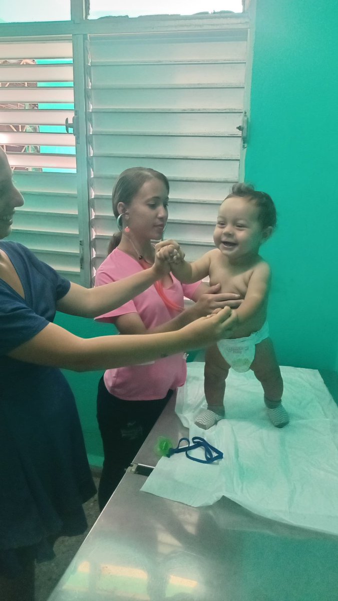 Se realiza  jornada de salud en CM 34 perteneciente al Policlínico Efraín Mayor con atención al programa materno infantil.
#LaHabanaPorLaSalud 
#CubaEstáFirme