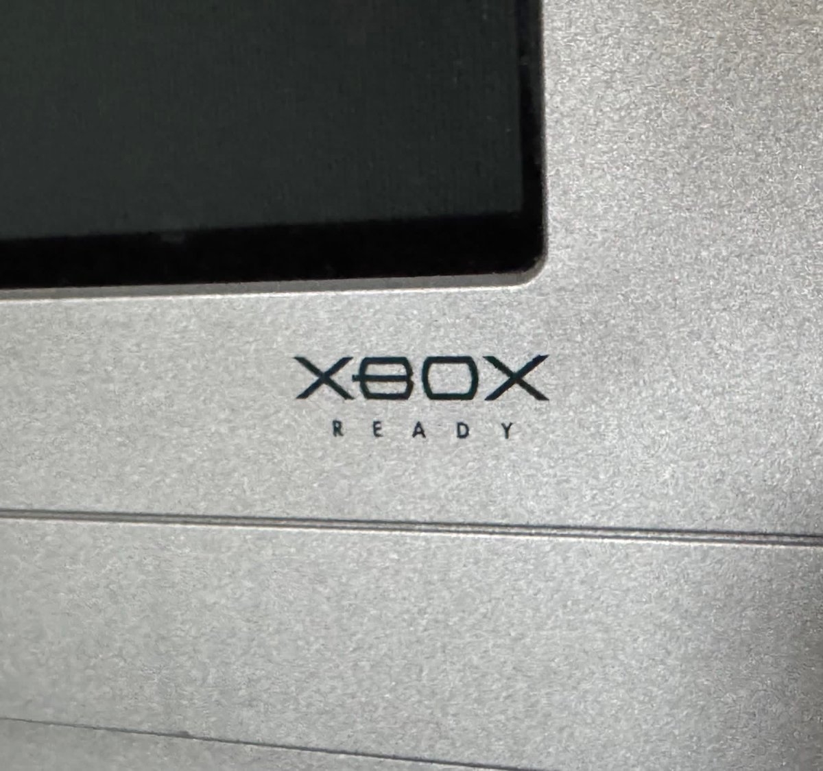 Have you ever seen an Xbox branded CRT TV? Now you have. 

(If anyone knows who I should credit for these pics please let me know)