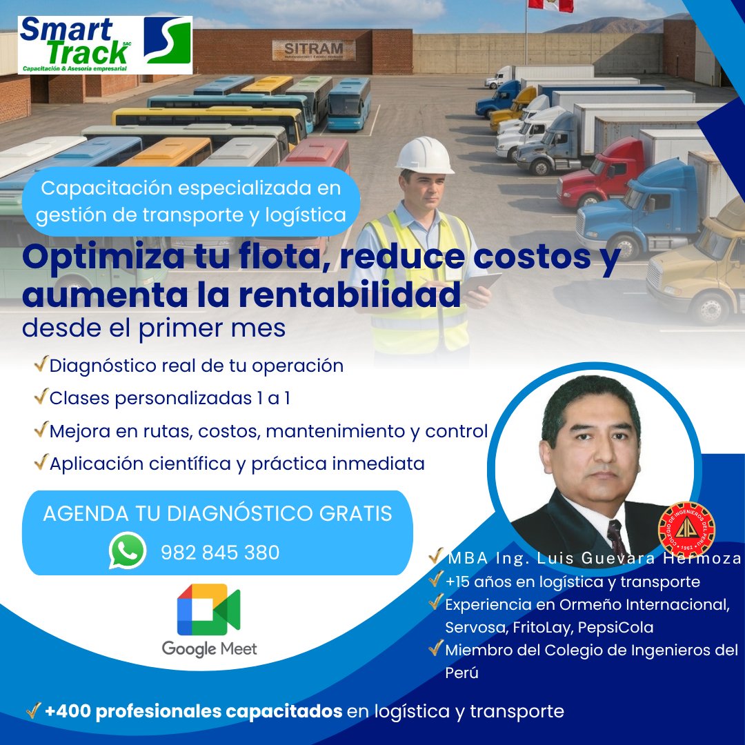 _LuisGuevara's tweet image. #Flota #Logísticaperú #Transporte