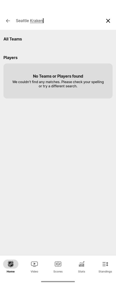 MosesKenobi's tweet photo. Uhhhh....
Does someone at the @NHL wanna take a look at their official app?
I know the @SeattleKraken obtained that dreaded 'e', but.... https://t.co/NDKS78OGJC