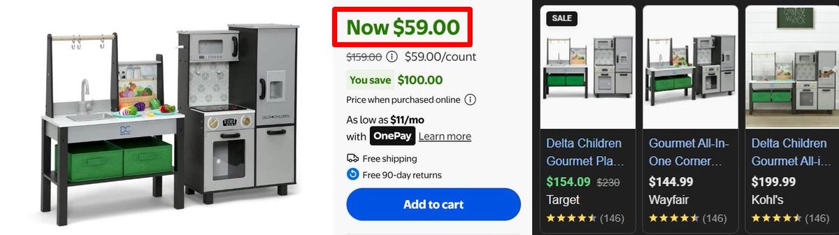 Pricerrors's tweet image. THIS ONE IS $100 OFF RIGHT NOW

This playset is just $59 at checkout

Others like Kohl's are selling for as high as $200

Price works on both colors - limited stock left

mavely.app.link/W5LcVtLpg2b #ad