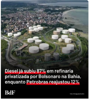 Mais claro impossível
Modelos de gestão - um entreguista e outro que pensa no povo