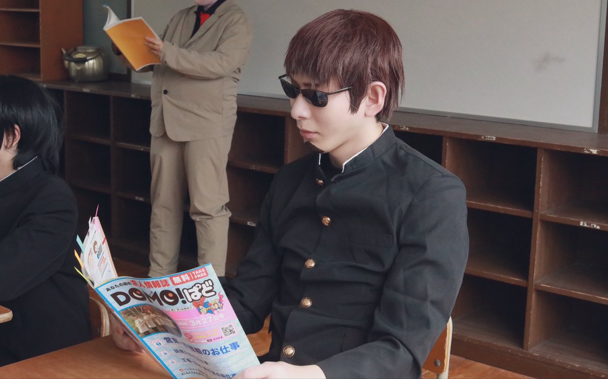 maechin_cos's tweet photo. 3年Z組      

いろんな長谷川くん

📸:道楽檸檬さん
 #0404桜リベンジ銀八先生
 #アヤメロケ https://t.co/x6AaXAuKDM