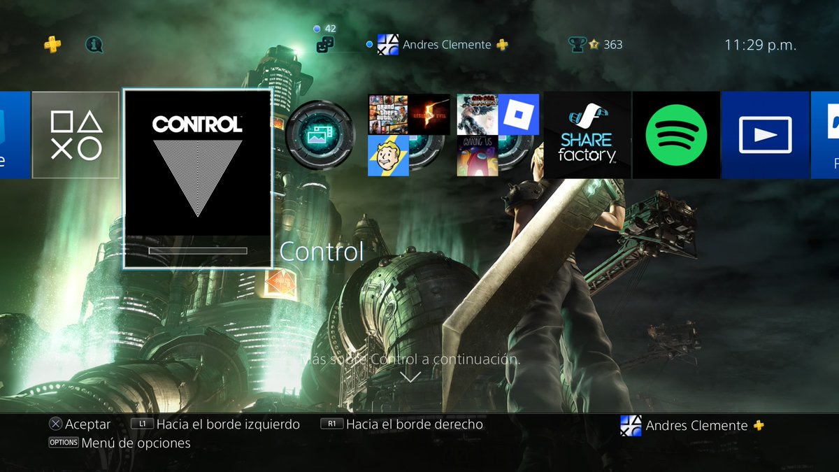 ProphetLeonidas's tweet image. Próximo juego que empezaré, Control, haber que tal esta. #ControlUltimateEdition #PS4 #PS4Share