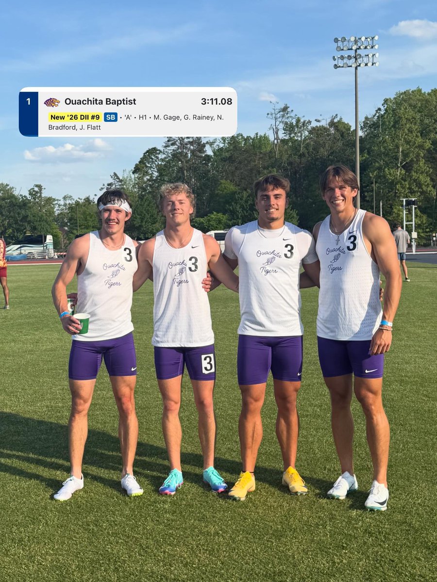 Ouachita Cross Country and Track & Field tweet media