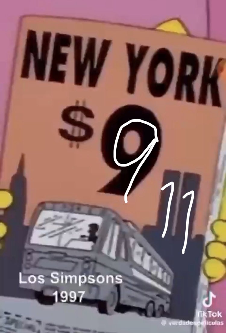 totsugekipower's tweet image. 9.11計画は2001年以前から、恐ろしいほど公開されて来ました
#WTC #September11Attacks #シンプソンズ #Simpsons