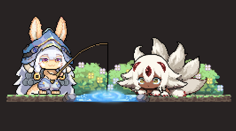 glasssky9999's tweet image. #MadeinAbyss #Nanachi #Faputa 
メイドインアビス ,   ナナチ , Nanachi, ファプタ , Faputa , pixelart
I hope to try animating someday, Have a great day!

いつかアニメーションもやってみたいですね ,良い一日を！