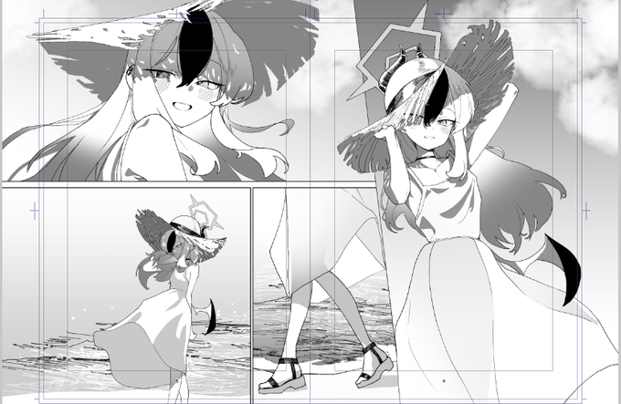 カヨコの美しさを伝えたいがための2ページ 