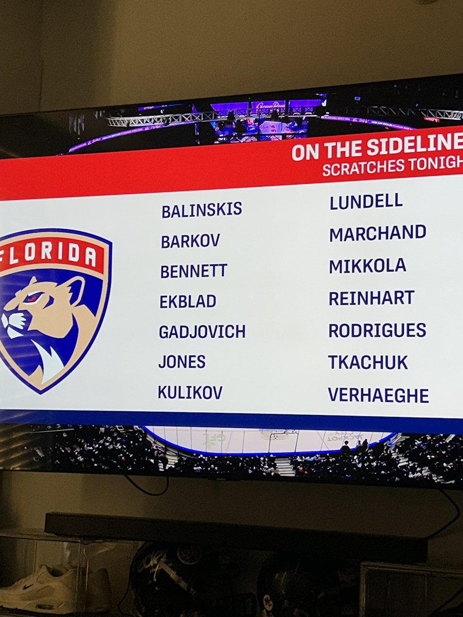 Bet_Guys's tweet photo. What’s worse @FlaPanthers fielding a lineup with these guys out, or the @MapleLeafs playing all their regulars and still losing to said Panthers? #tank4mckenna https://t.co/oY7YmHu9Zu