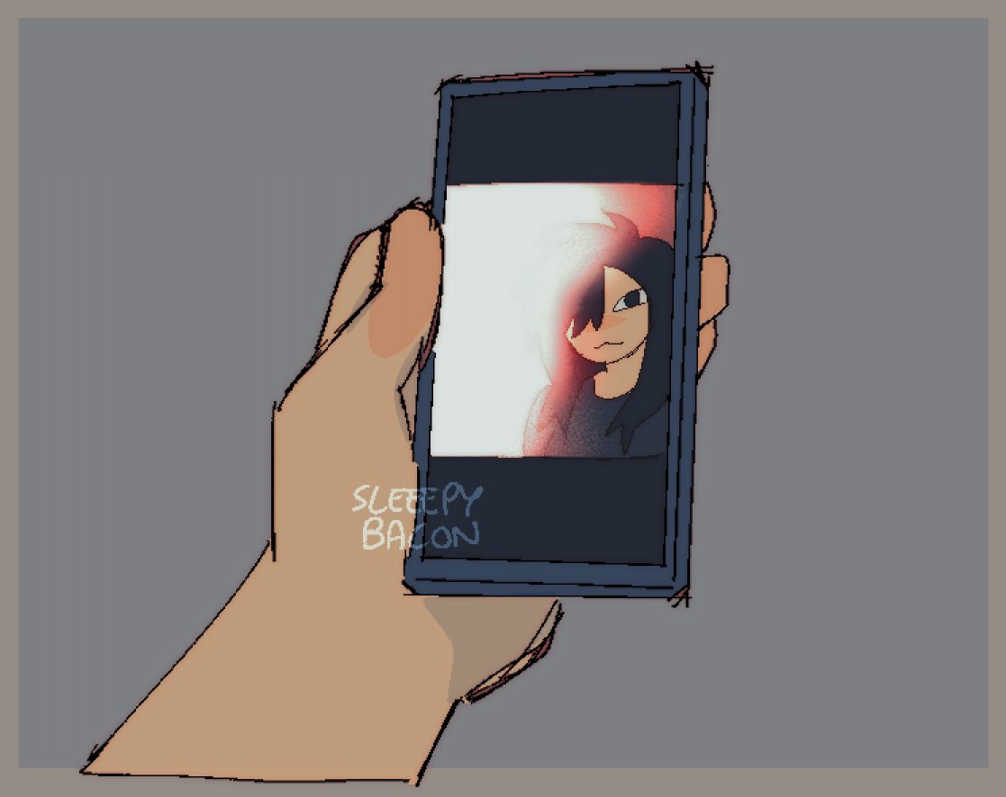 sleeepybacon's tweet image. [oc] selfie
#TheRedWingedAngel