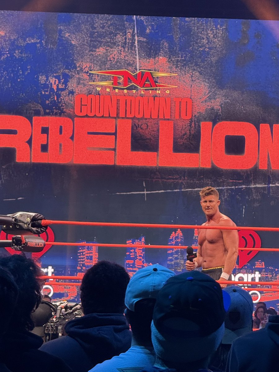 alk3bob's tweet photo. Thank you @ThisIsTNA and @SRGUniverse for the amazing seats 
#TNARebellion 

Get in the Ring with Super Show the card game! The new Nic Nemeth on sale now and many more!
https://t.co/GkqOXfBZXl https://t.co/xppFMhvpLV