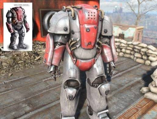 KingFanMan's tweet image. Anyone noticed how this new space suit looks a lot like the Institute power armor?! #Starfield #Fallout4